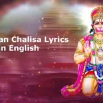 Hanuman Chalisa Lyrics in English